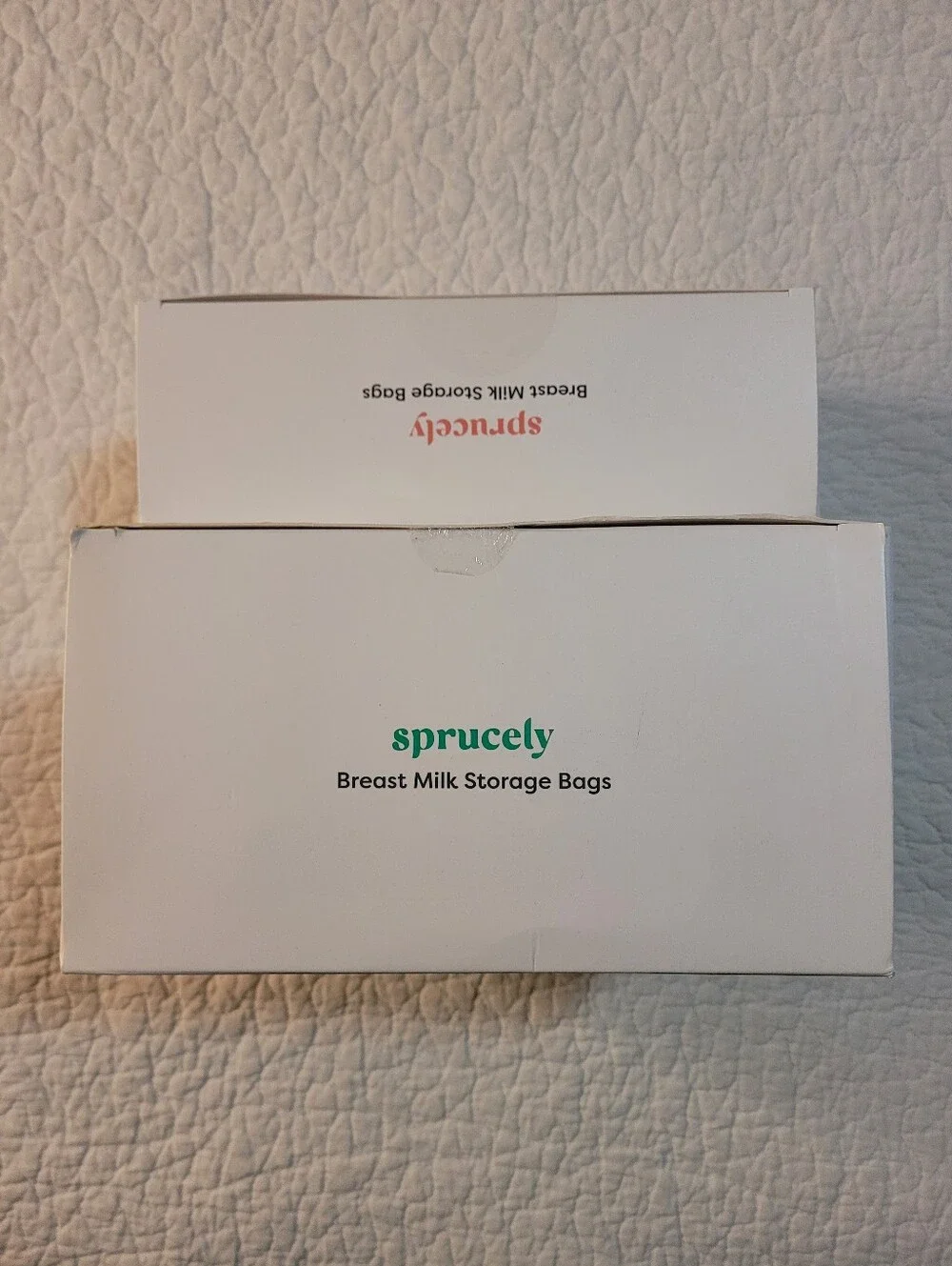 400 Count Sprucely Breast Milk Storage Bags 8oz BPA Free